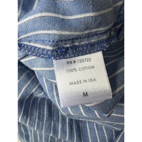 XiRENA Blue and White Striped Maxi Dress - Picture 9 of 10